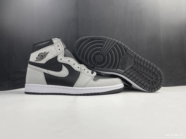 Chep Onekick Grey White Air Retro Smoke Jordan 1 Black 555088-035 Light High 0730
